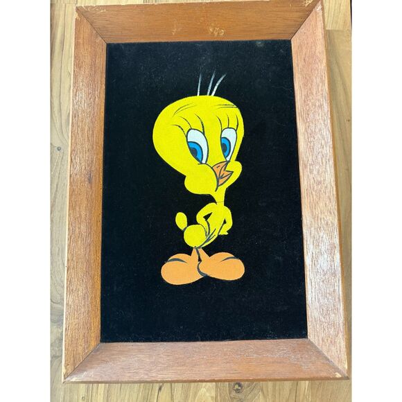 Paintings: Original Felt Tweety Bird | Donald Duck - Picture 1 of 2